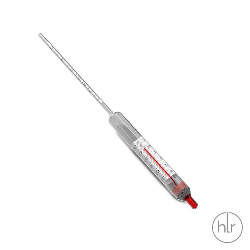 Ареометр для спирта (с термометром) АСПТ 60-100 (Украина)