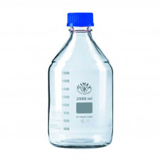 Бутыль для реагентов с винтовой крышкой и градуировкой SIMAX светлое стекло 2000 мл ТС (2070/М/2000)