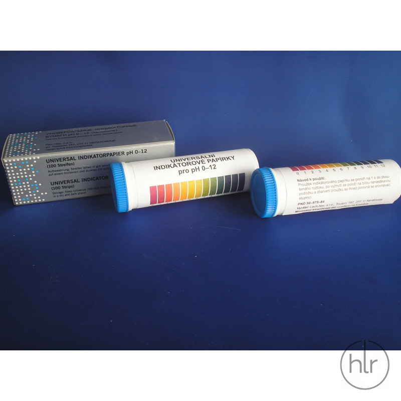 Бумага индикаторная универсальная лакмусовая (pH 0-12) Lachema 100 шт/уп