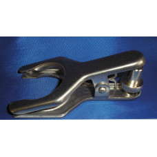 Зажим для сферических шлифов стальной 12 мм