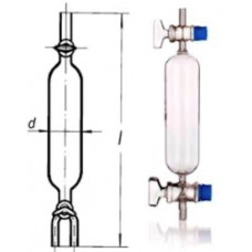 Піпетка газова з кранами "SIMAX" (7500/1000 мл)
