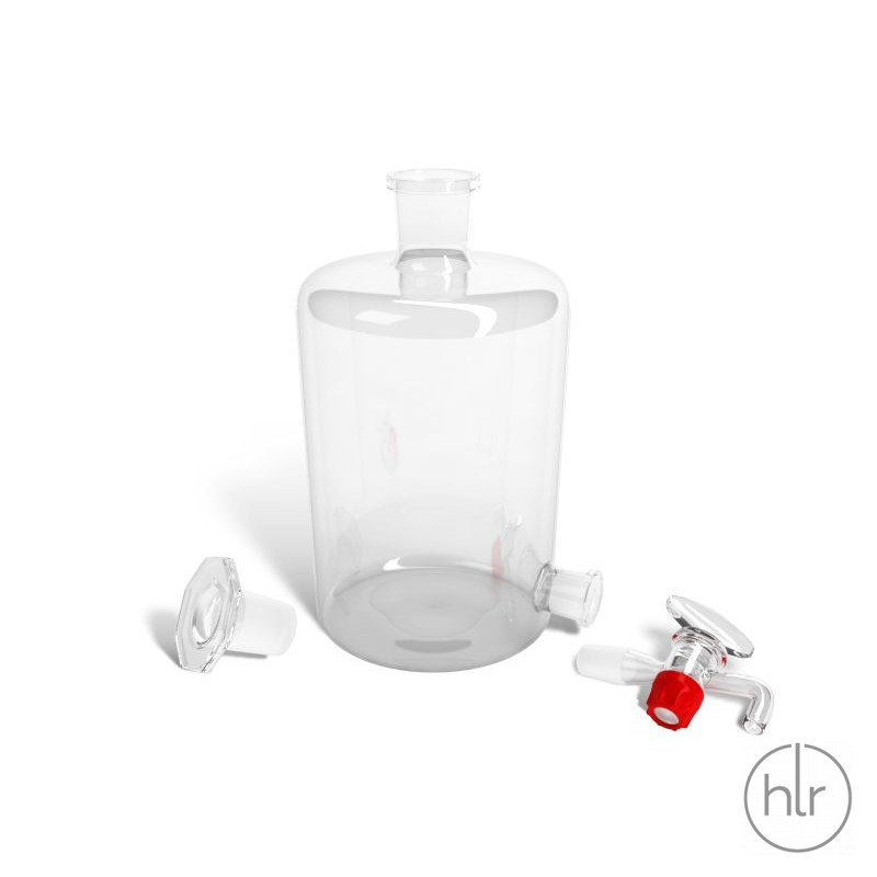 Бутыль Вульфа с краном 3500 - 45/40