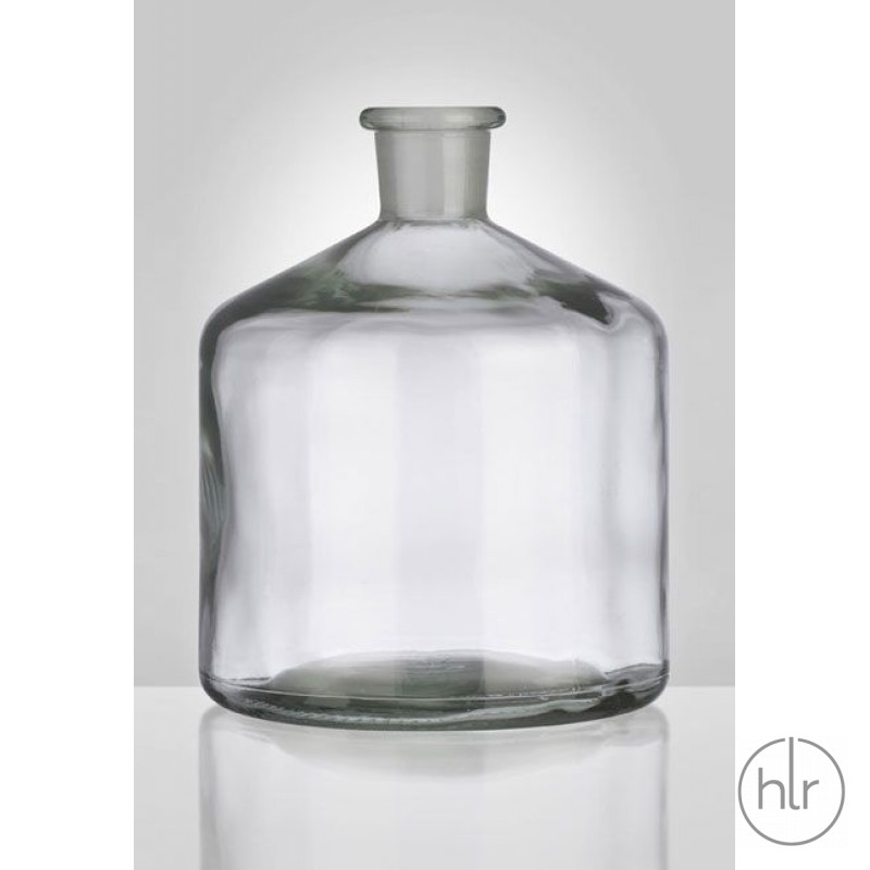 Бутыль 2 л для реактивов к бюреткам, светлое стекло, Чехия (2100/В/2000)