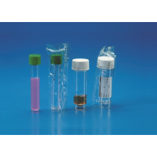 Пробирка цилиндрическая с винтовой крышкой ПС Kartell V=30 мл 25х92,4 мм уп. 400 шт