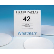 Фильтры для качественного анализа, круглые, Grade 42, диам.185 мм, 100 шт./уп, Whatman
