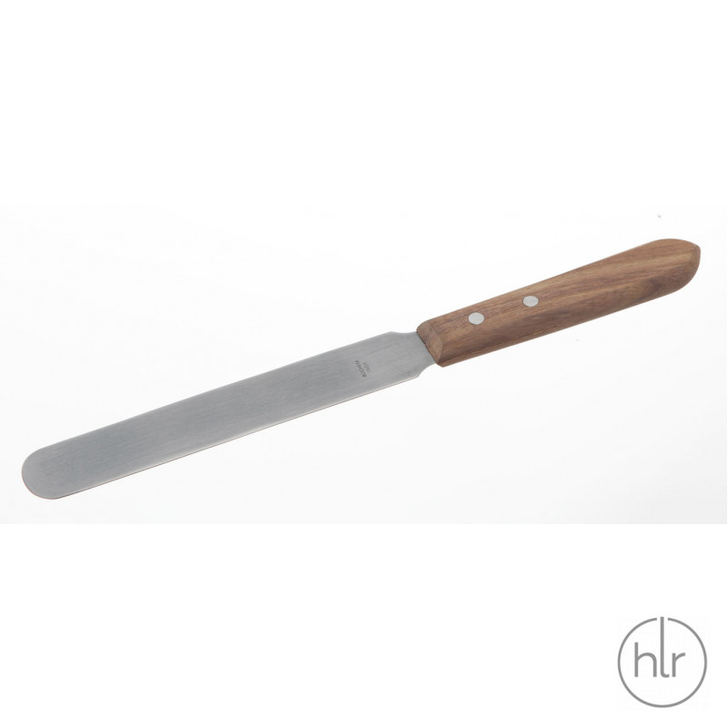 Шпатель односторонний с деревянной ручкой L=190 мм, 18х100, Германия, Bochem