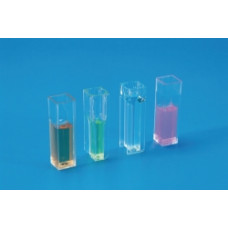 Кювета до спектрофотометрів, полістирол, 10 мм,  4 прозорих поверхні, Kartell (1960)