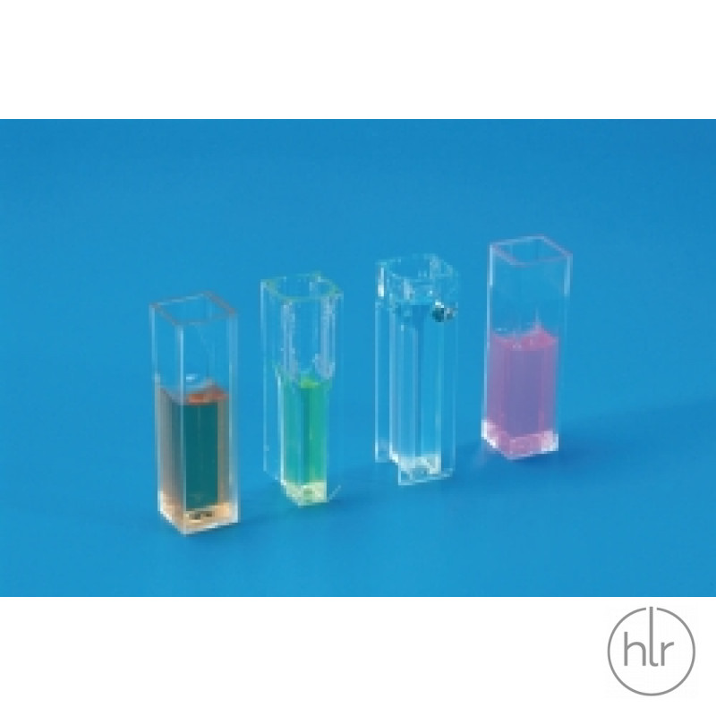 Кювета к спектрофотометрам, полистирол, 10 мм,  4 прозрачных поверхности, Kartell (1960)