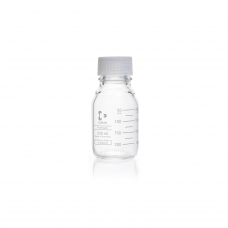Бутыль для реагентов с винтовой крышкой GL45 и мерной шкалой 250 мл Premium DURAN 10 шт/уп