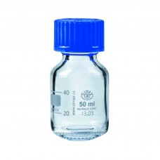 Бутыль для реагентов с винтовой крышкой и градуировкой SIMAX светлое стекло 50 мл ТС (2070/М/50)