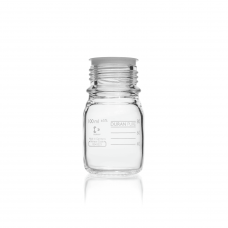 Бутыль для реагентов Pure с пробкой и мерной шкалой 100 мл GL 45 DURAN