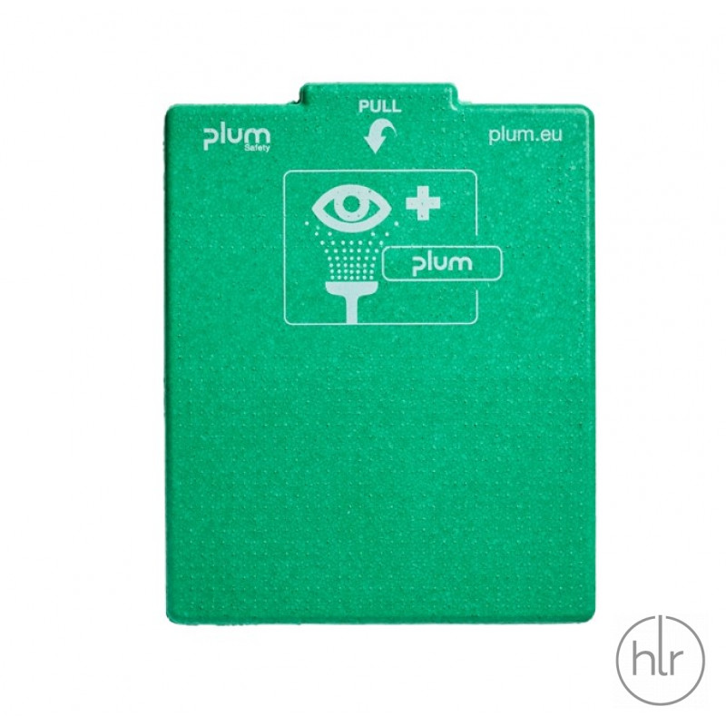 Аптечка настенная с комплектом растворов для экстренного промывания глаз PLUM 4789