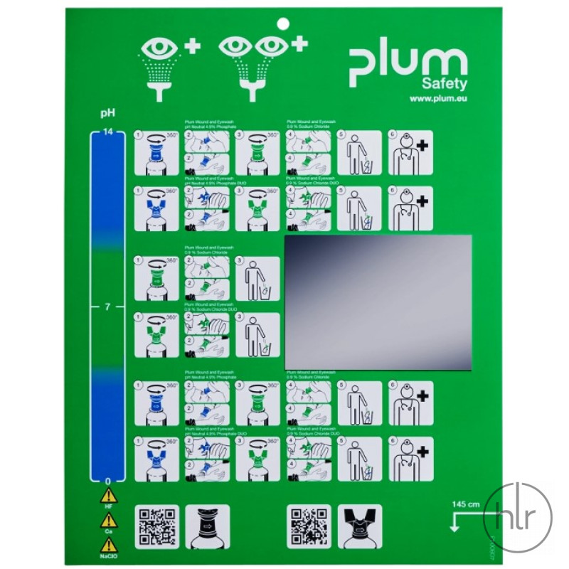 Станція для екстренного промивання очей PLUM 4810