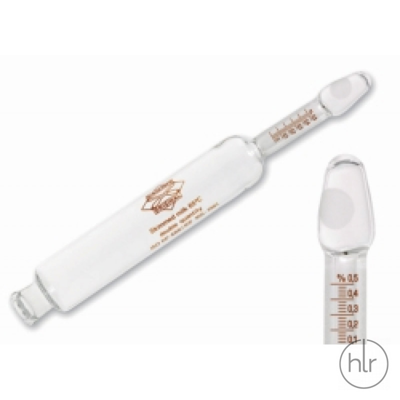 Бутирометр для знежиреного молока 0-0,5 / 0,02%, по Зігфілду (Gerber Instr.) (03.0211) (9.112 566)