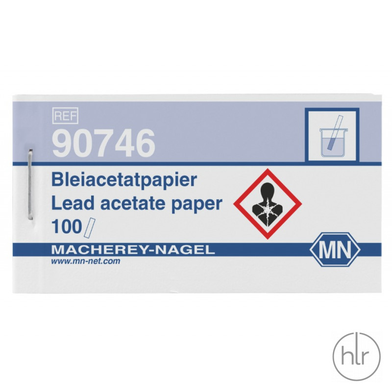 Тест-полоски Lead acetate, 5*100шт/уп, Macherey Nagel