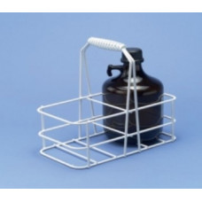 Корзина для бутылок, 2х2500 мл, проволока, ПЭ (Württ. Drahtwarenfabrik) (9.102 322)