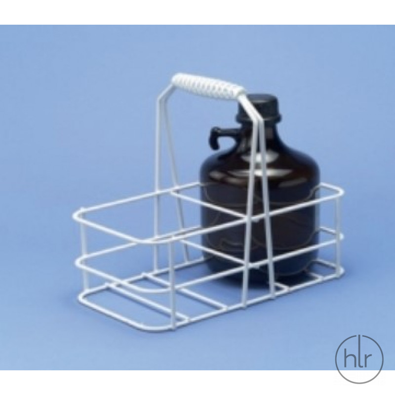 Корзина для бутылок, 2х2500 мл, проволока, ПЭ (Württ. Drahtwarenfabrik) (9.102 322)