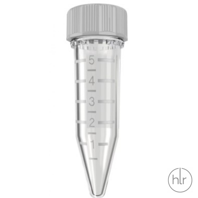 Микропробирки Eppendorf 5 мл, стер., без пирогенов, РНКаз, ДНКаз и ДНК, 2х100 шт./уп.(0030122321)