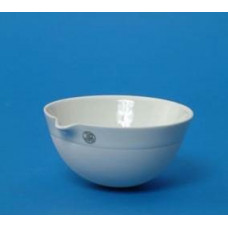 Чаша испарительная фарфоровая круглодонная,40х100мм, 150 мл, "JiPo"