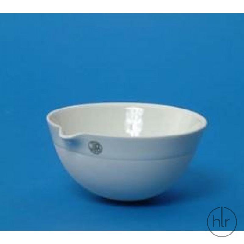 Чаша испарительная фарфоровая круглодонная,40х100мм, 150 мл, "JiPo"