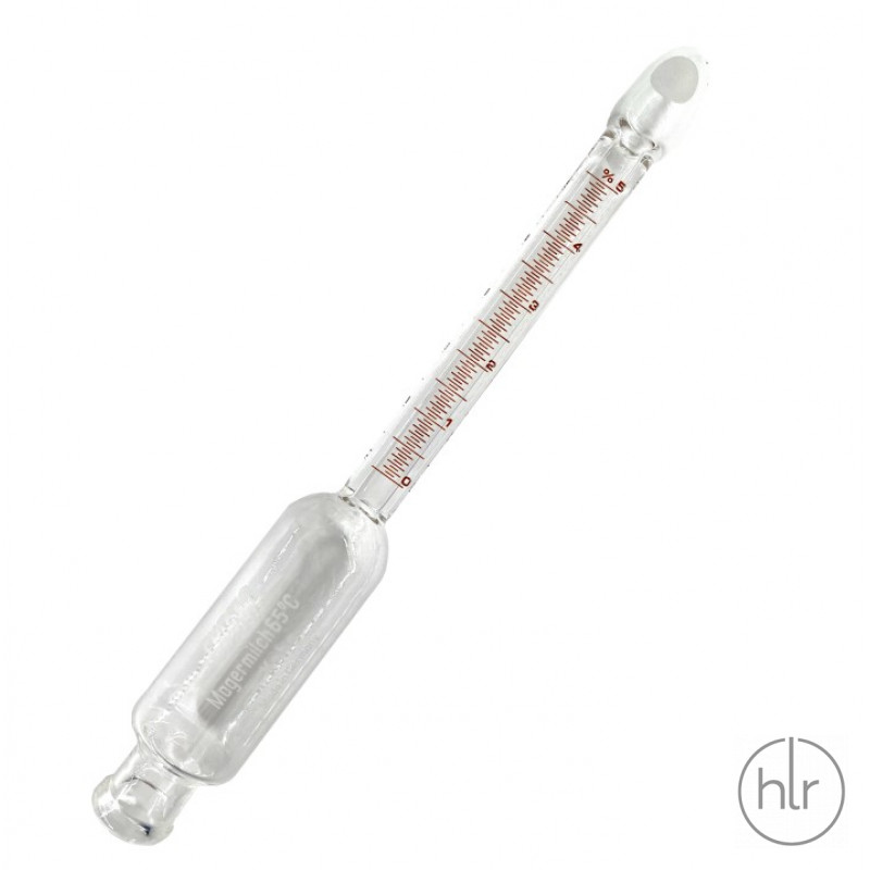 Бутирометр для обезжиренного молока 0-5/0,05%, по Кехе 10шт/уп (Funke-Dr.N.Gerber) (6.239 211)