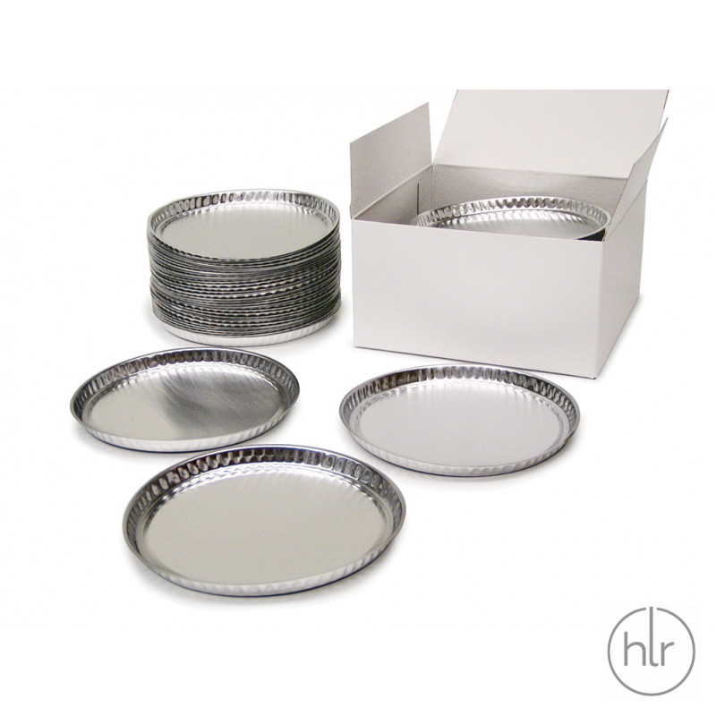 Алюминиевые тарелочки к влагомерам с бортиком 100 мм, 80 шт/уп.
