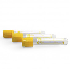 Пробирка для крови VACUSEL с желтой крышкой 13х100 мм стерильная (5 мл, гель с активатором свертывания) уп.100 шт