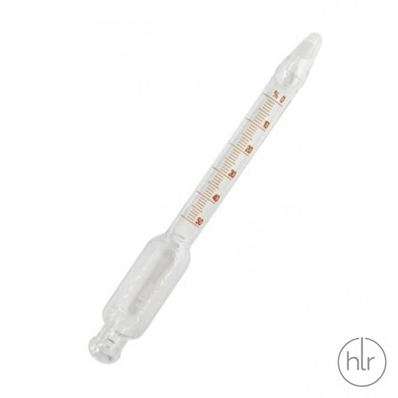 Бутирометр для сливок 0-50/1% (Funke- Dr. N. Gerber) (3211) (6.242 933)