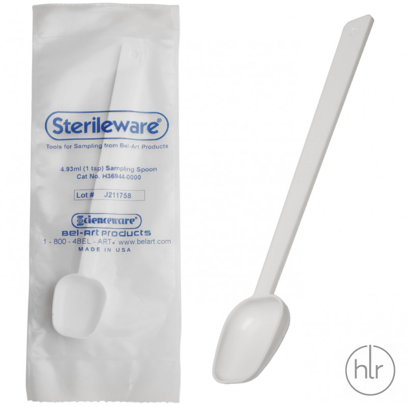 Ложка для проб, 4,93 мл, PS, стерильная (Bel-Art Products) (H36944-0000)