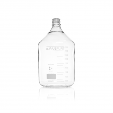 Бутыль для реагентов Pure с мерной шкалой 5000 мл GL 45 DURAN