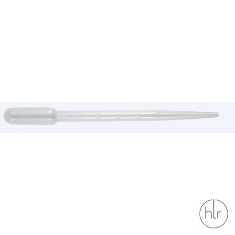 Пипетка Пастера, 3 мл, L=160 мм, градуированные, нестерильные уп./500 шт. Ratiolab