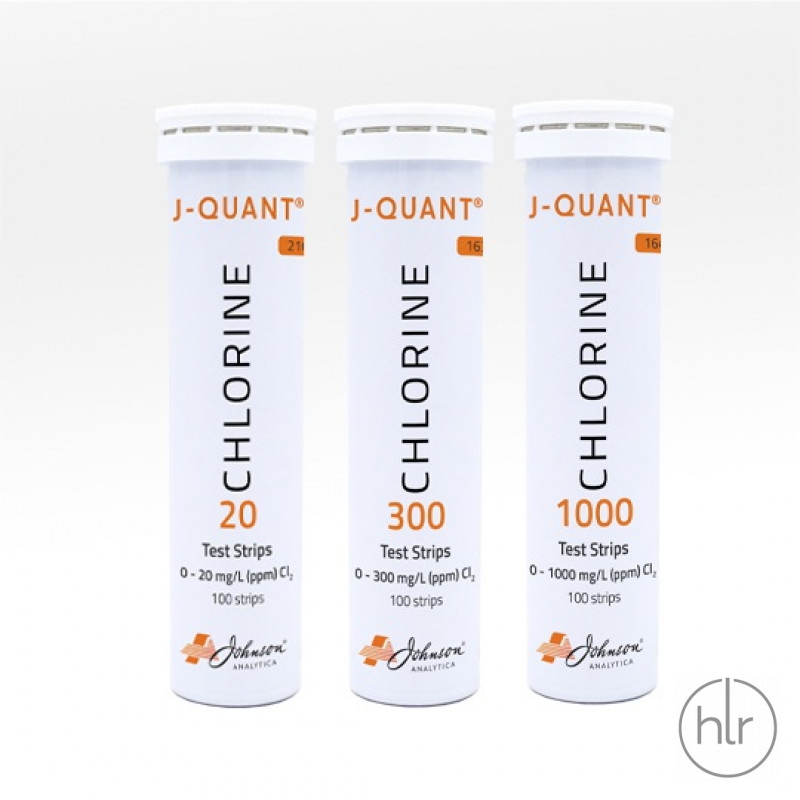 216.1 Індикаторні смужки Хлор 20 мг/л J-QUANT®