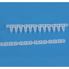 Мікропробірки 0,1 мл з пласкою кришкою для ПЛР Nippon genetics 120 шт/уп