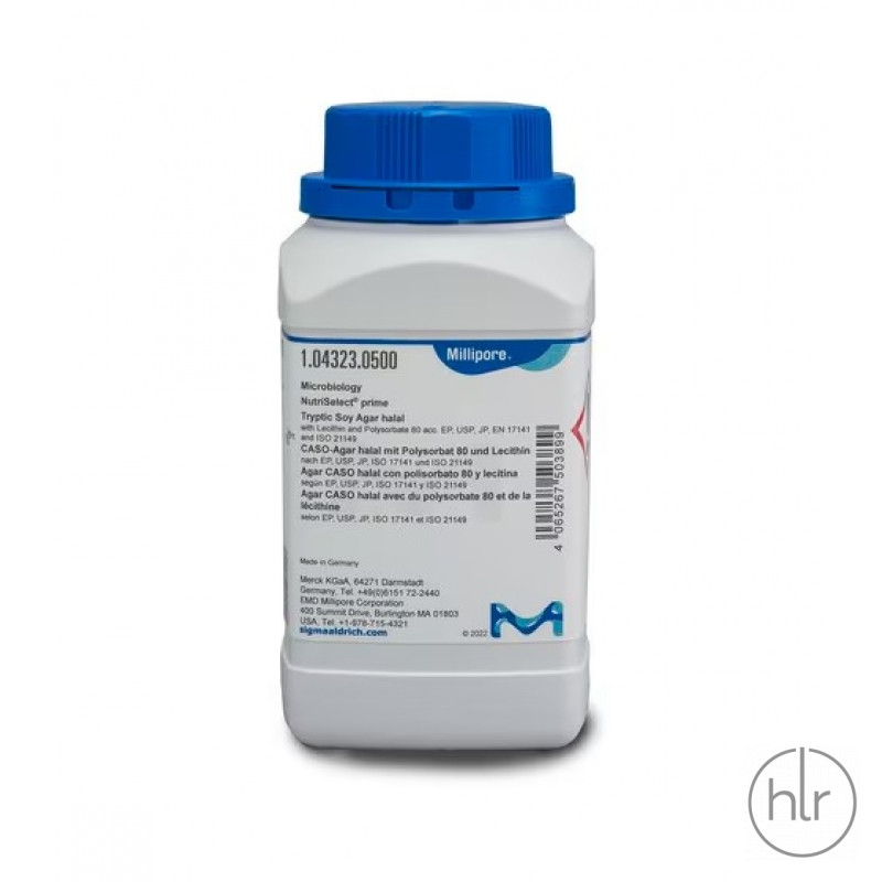 Агар триптон-соевый (с лецитином и полисорбатом 80) халяль NutriSelect prime Merck 500 г