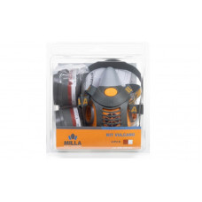 Комплект полумаска VULCANO+ 2 фильтра ABEK1P3 R, арт.2000-2595/KIT (Milla srl, Италия)