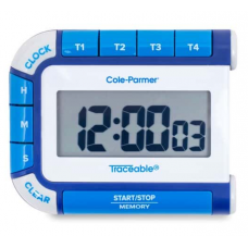 Лабораторный таймер Traceable® с четырьмя независимыми каналами Cole-Parmer