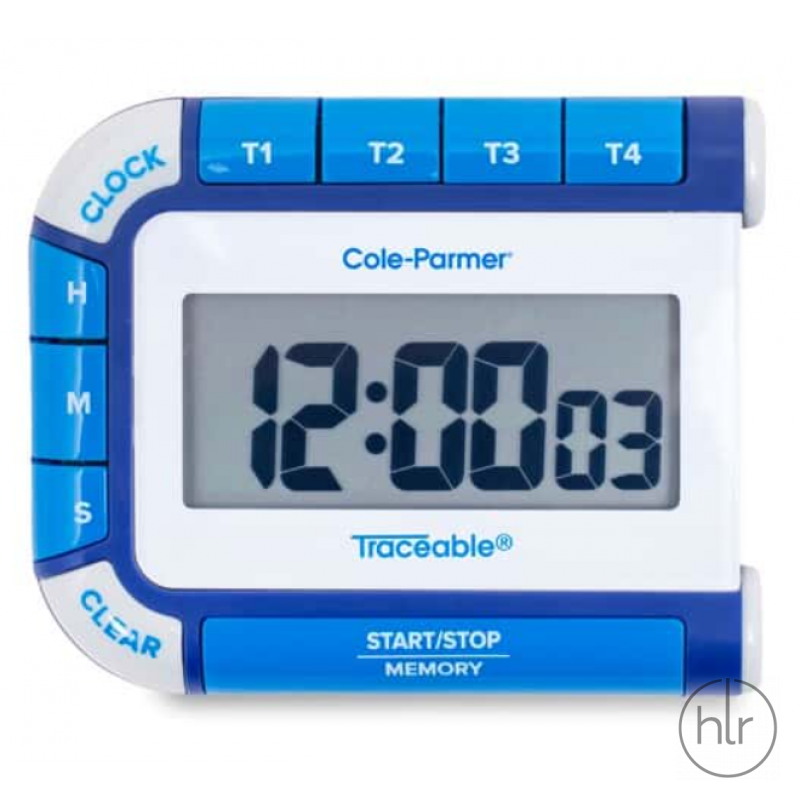 Лабораторный таймер Traceable® с четырьмя независимыми каналами Cole-Parmer