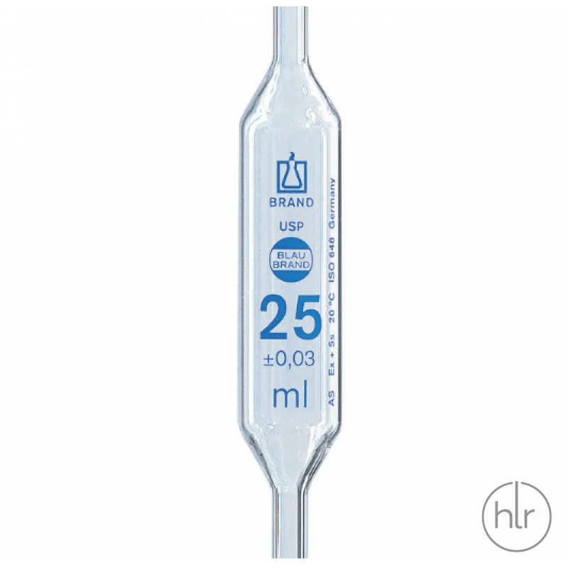 Пипетка мерная Мора, АS, USP, 9 мл/0,02( уп.6 шт) (BRAND) (30611) (4.689 263)