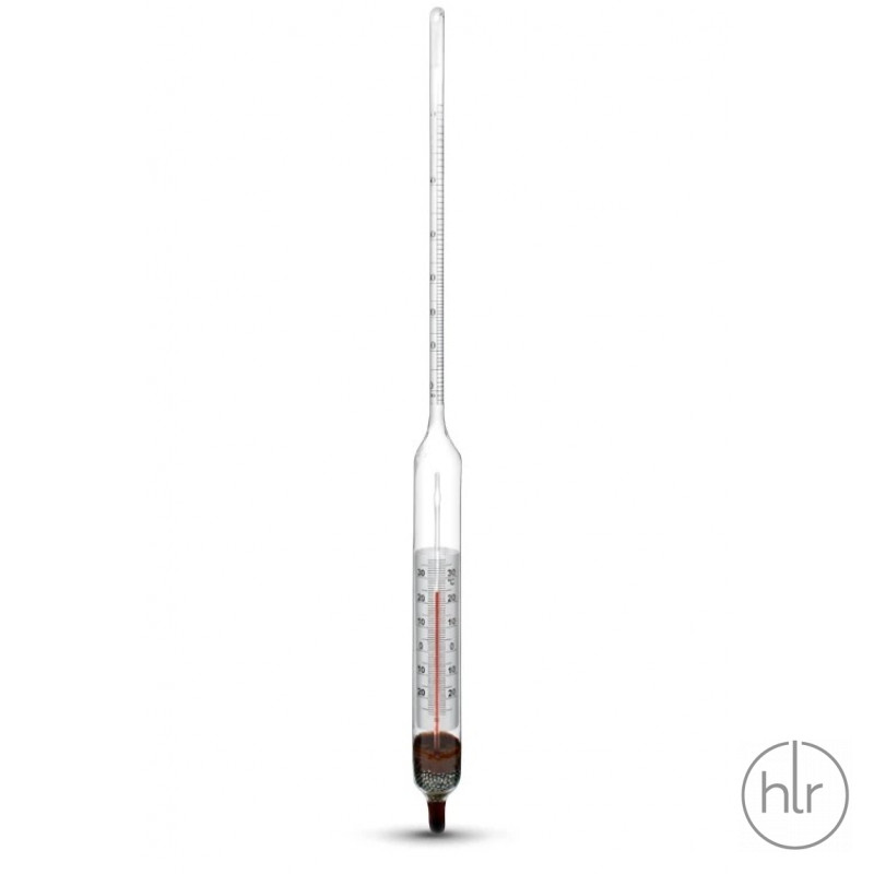 Ареометр для спирта (с термометром) АСПТ 0-60 (Украина)