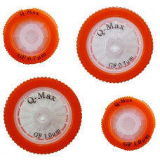 Фільтр шприцевий Q-Max® RR GF  0,7 мкм, 25 мм (скловолокно) уп./100 шт. (25GF070-100)