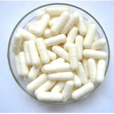 Капсула желатинова шлункова, розмір 0, біло-біла